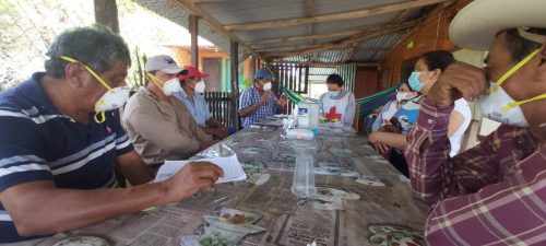 Zone Brigade Coordinators meet to discuss the flood situation in communities and potential response activities