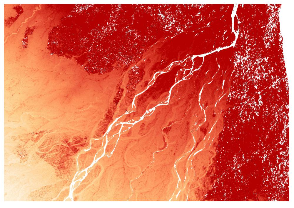  TanDEM-X 10m resolution Digital Elevation Model of the Karnali River  